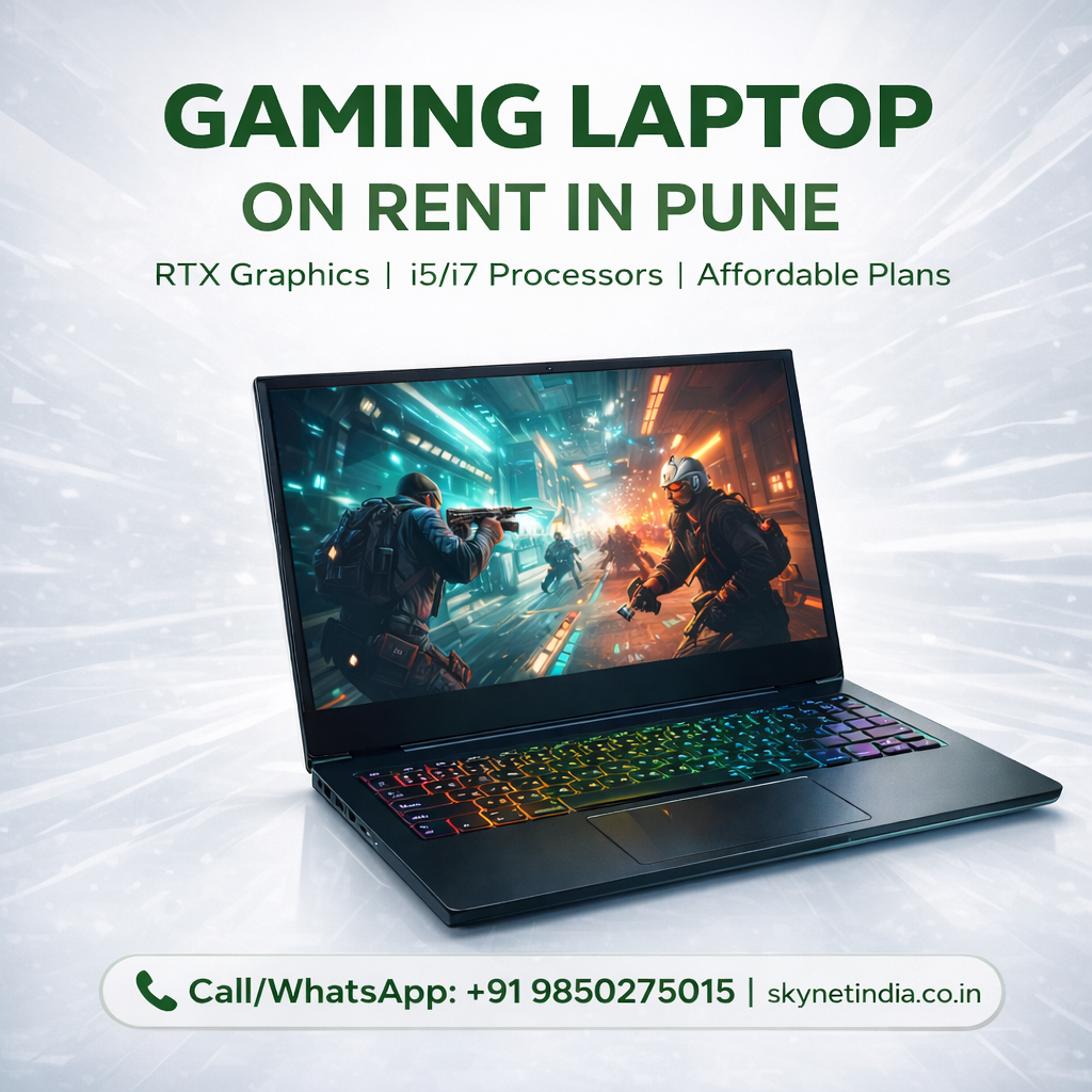 Skunet Computer Gaming Laptop on Rent in Pune - Skynet - Computers on Rent | Laptop on ...